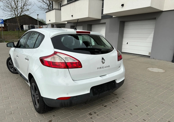 Renault Megane cena 16900 przebieg: 214000, rok produkcji 2009 z Mrągowo małe 352